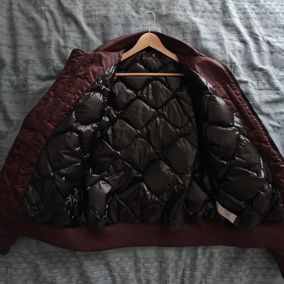 Jil Sander Uniqlo Down Bomber Oversize Jacket - Picture 4 of 5